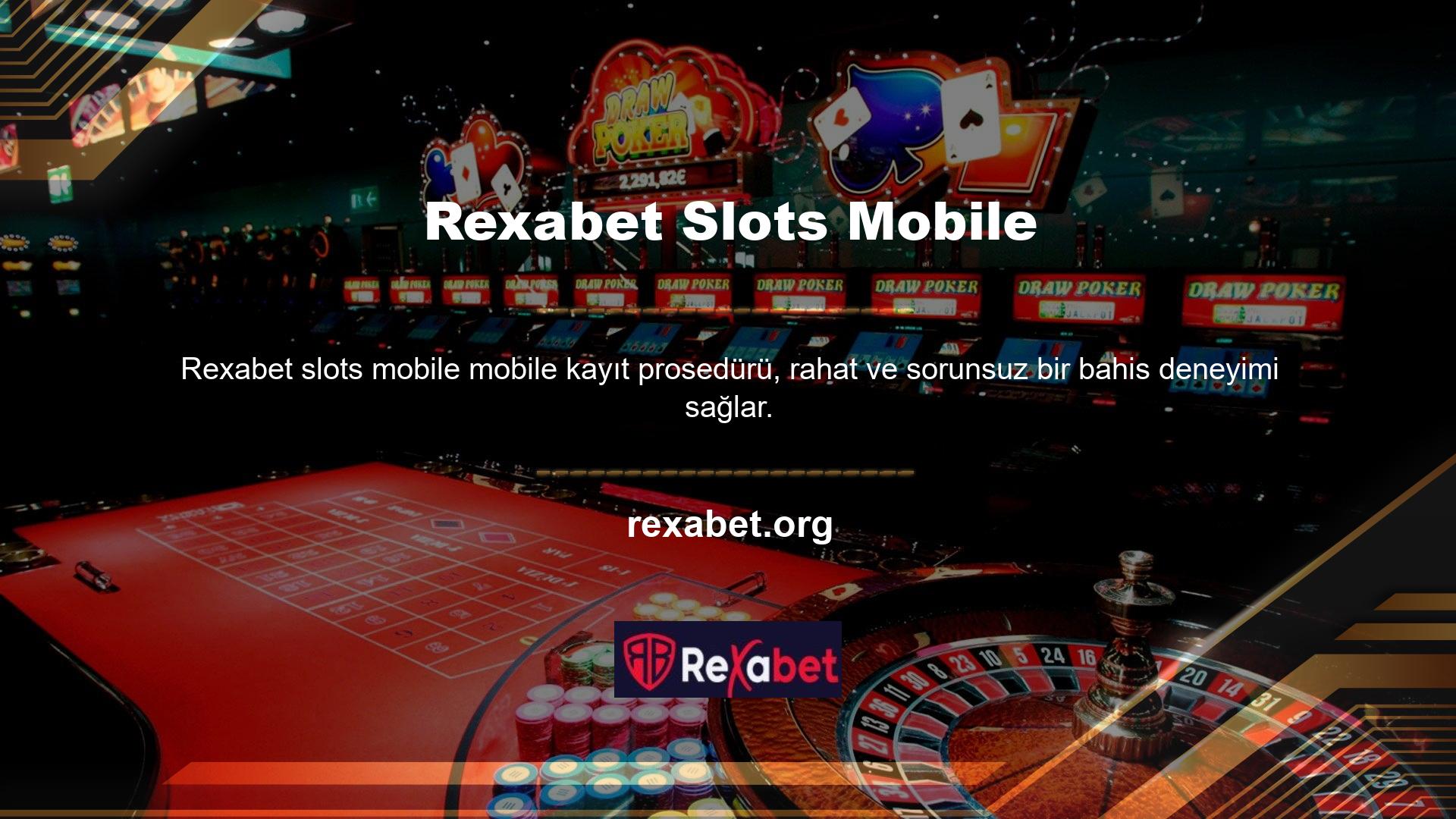 Kullanıcılar mobil sistemlerin yanı sıra masaüstü versiyondan da sisteme giriş yaparak Rexabet platformundan faydalanabilmektedir